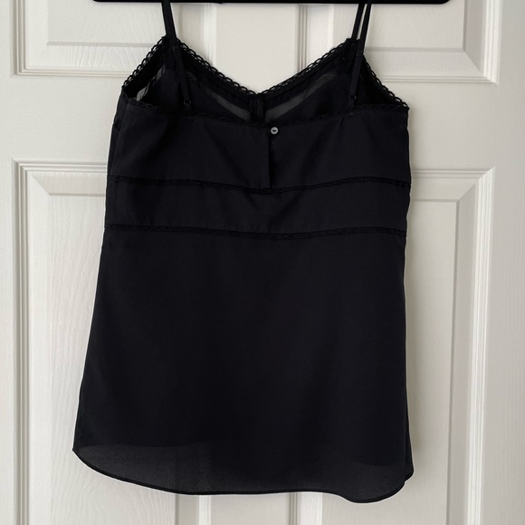 JOE FRESH SILKY BLACK TANK TOP. SIZE SMALL - Picture 2 of 5